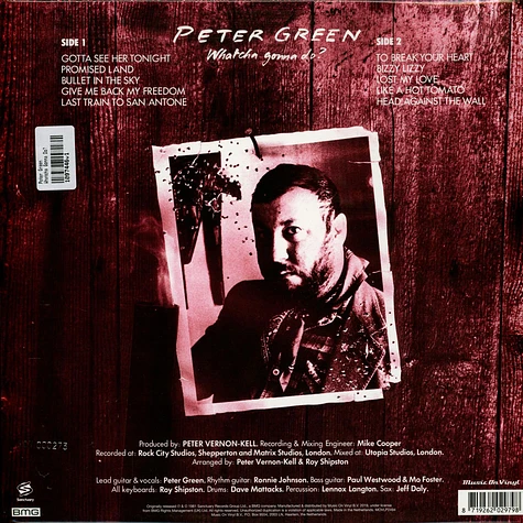 Peter Green - Whatcha Gonna Do?