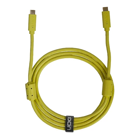 UDG - Ultimate Audio Cable USB 3.2 C-C Yellow Straight 1,5m