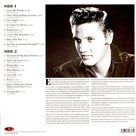 Elvis Presley - Love Songs Pink Vinyl Edition