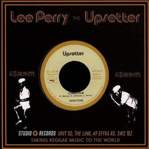 洋楽 The Congos Row Fisherman / Congo Dub The Congos - Row Fisherman | One Blood Records