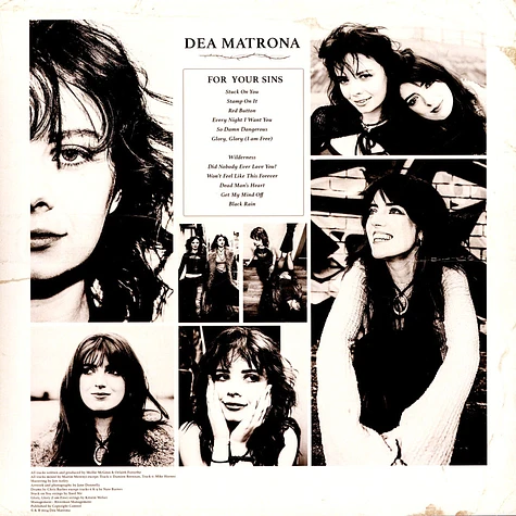 Dea Matrona - For Your Sins Black Vinyl Edition