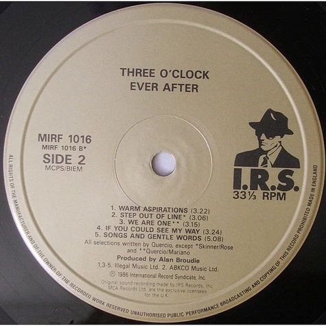 The Three O'Clock - Ever After