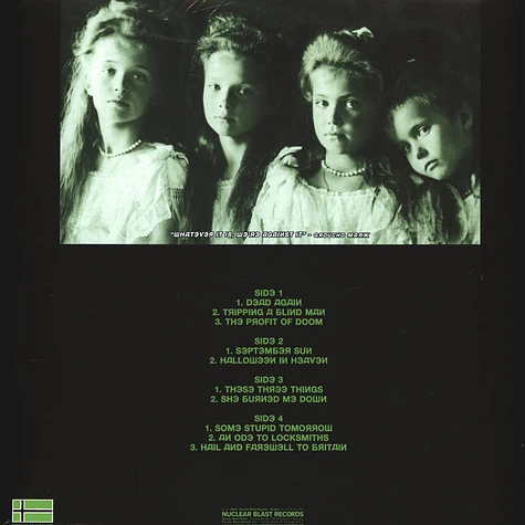 Type O Negative - Dead Again Green White Split Vinyl Edition