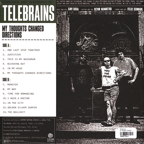 Telebrains - My Thoughts Changed Directions