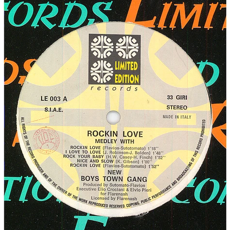 New Boys Town Gang - Rockin' Love (Medley)