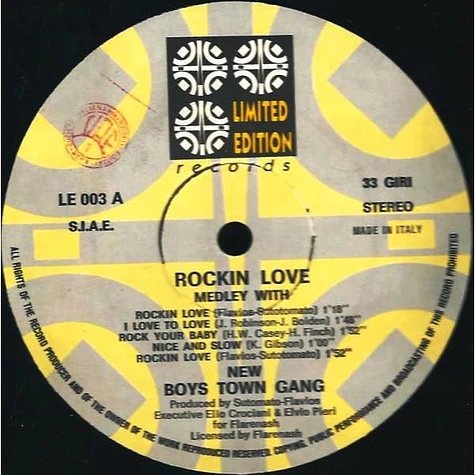 New Boys Town Gang - Rockin' Love (Medley)