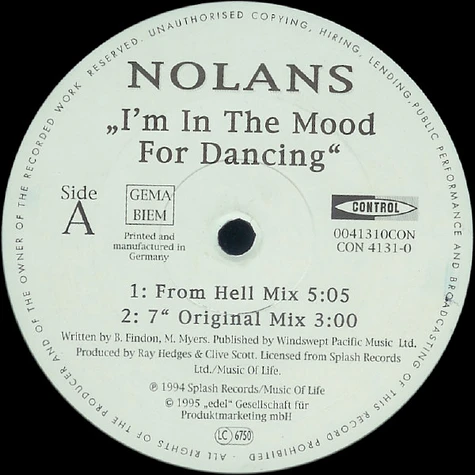 The Nolans - I'm In The Mood For Dancing