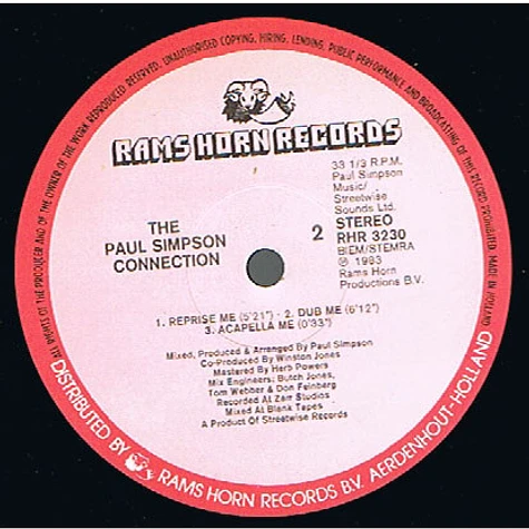 Paul Simpson Connection - Use Me, Loose Me