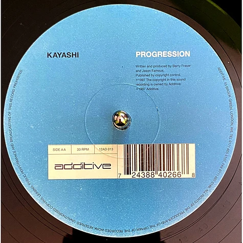 Kayashi - Furyo / Progression