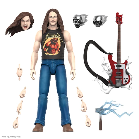 Metallica - Cliff Burton (Superhero Poster) - Ultimates! Action Figure