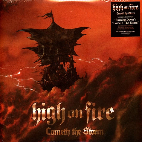High On Fire - Cometh The Storm Clear Base Whot Pink & Silver Vinyl Edition