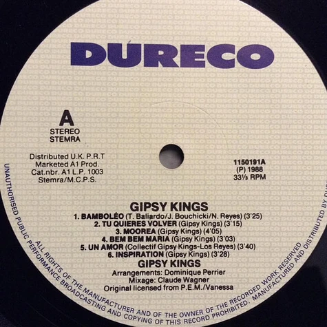 Gipsy Kings - Gipsy Kings