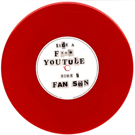 Wanda - F*** Youtube Record Store Day 2024 Signed Red Vinyl Edition