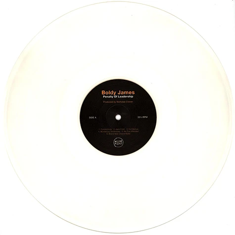 Boldy James - Penalty Of Leadership Milky Clear Vinyl Edition