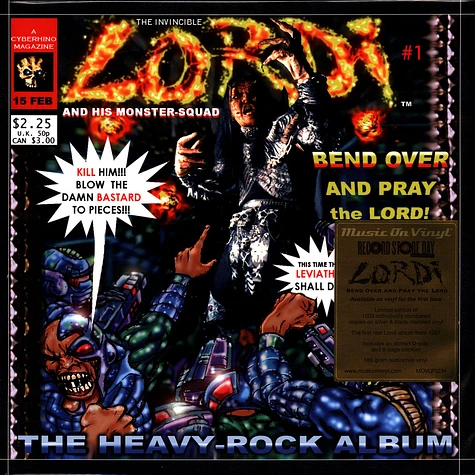 Lordi - Bend Over And Pray The Record Store Day 2024 Clear Vinyl Edition