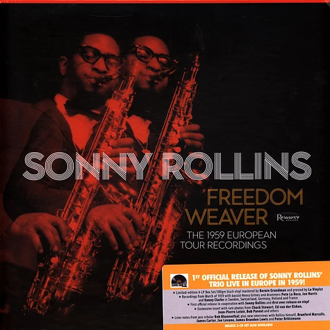 Sonny Rollins - Freedom Weaver: The 1959 European Tour Recordings Record Store Day 2024 Vinyl Edition