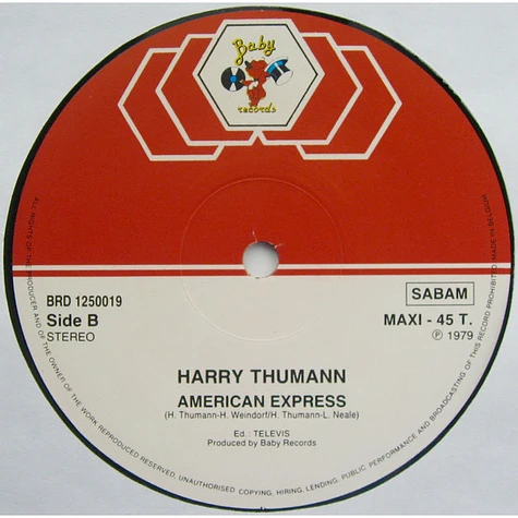 Harry Thumann - Underwater / American Express