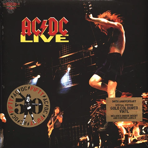 AC/DC - Live Gold Nugget Vinyl Edition
