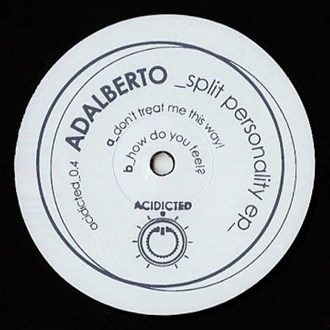 Adalberto - Split Personality EP