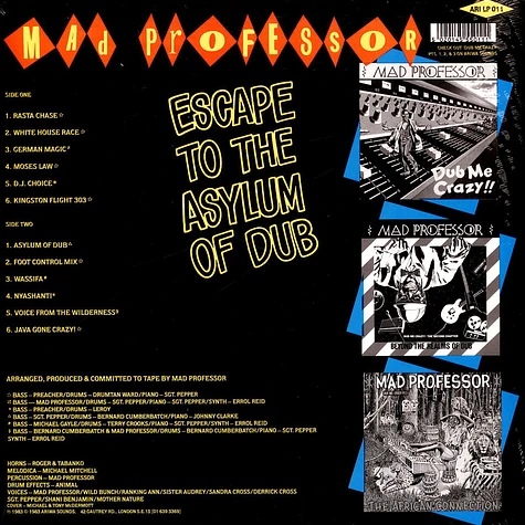 Mad Professor - Dub Me Crazy Part 4: Escape To The Asylum Of Dub