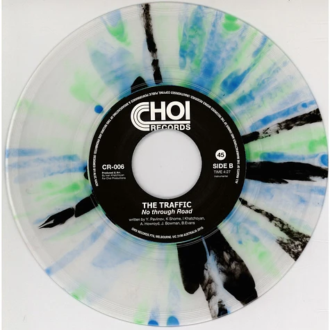 The Traffic - California Love​/​No Through Road Splatter Vinyl Edition