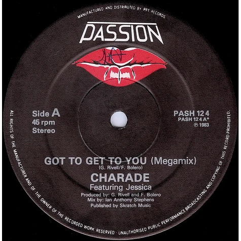 Charade Featuring Jessica - Got To Get To You (Megamix)
