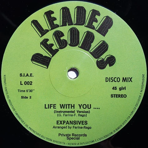 Expansives - Life With You ....