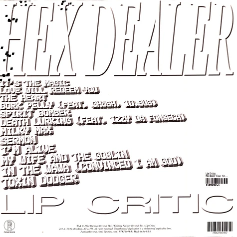 Lip Critic - Hex Dealer Clear Vinyl Edition