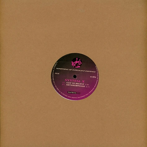 その他 System X - Got To Believe System X - Got To Believe