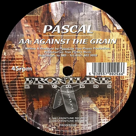 Pascal - Cut Throat / Against The Grain