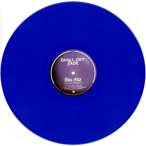 Big Miz - Big Miz Presents Friends Fm Ep Blue Vinyl Edition