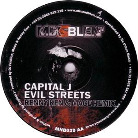 Capital J - Evil Streets (Remixes)