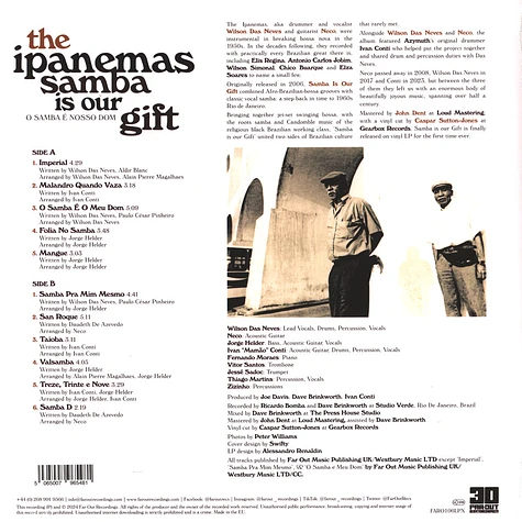 The Ipanemas - Samba Is Our Gift Record Store Day 2024 Edition