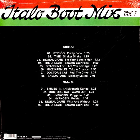 V.A. - Italo Boot Mix Volume1 Record Store Day 2024 Colored Vinyl Edition