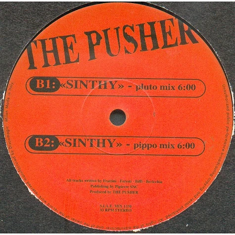 The Pusher - Sinthy