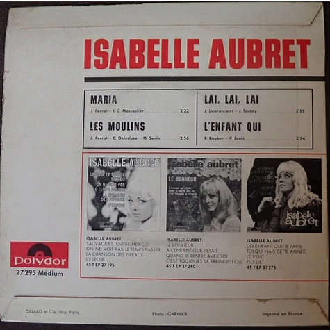 Isabelle Aubret - Maria