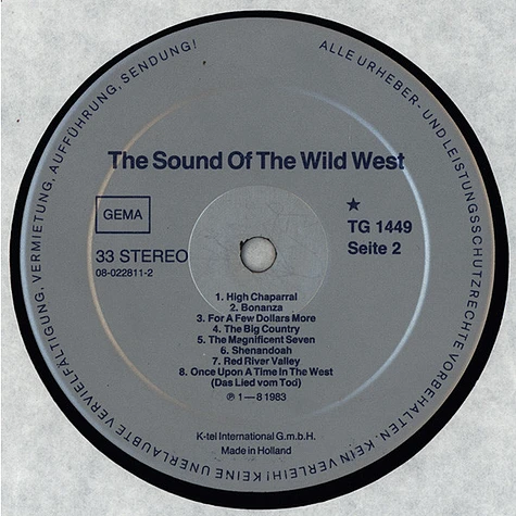 V.A. - The Sound Of The Wild West