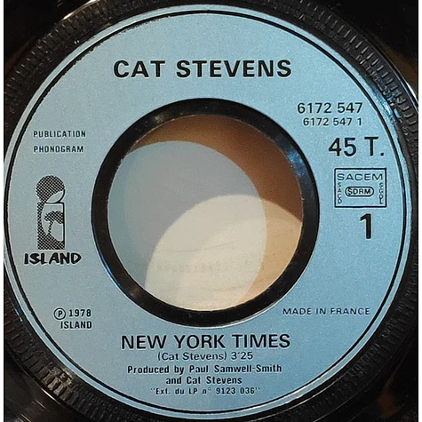 Cat Stevens - New-York Times / Nascimento