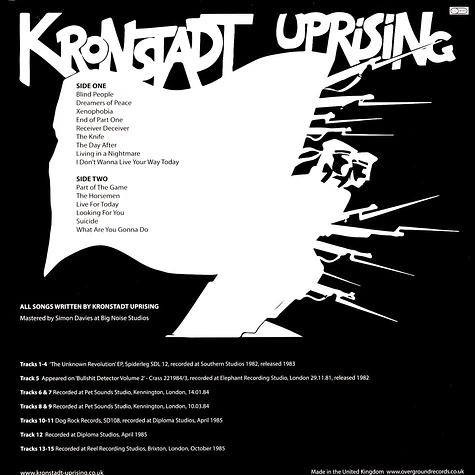 Kronstadt Uprising - Insurrection