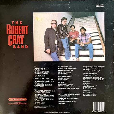 The Robert Cray Band - False Accusations