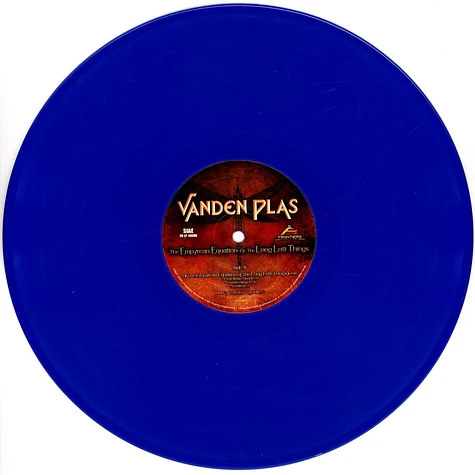Vanden Plas - The Empyrean Equation Of The Long Lost Blue Vinyl Edition