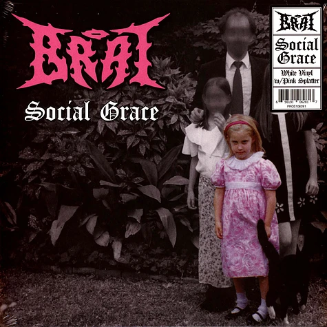 Brat - Social Grace White W/ith Pink Splatter Vinyl Edition