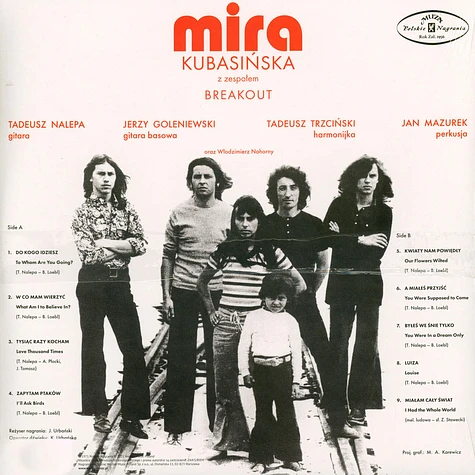 Mira Kubasinska & Breakout - Mira Colored Vinyl Edition Grey Colored Vinyl Edition