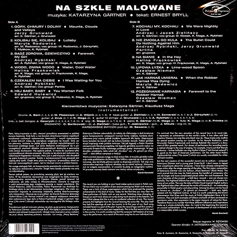V.A. - Na Szkle Malovane Transparent Grey & Blue Vinyl Edition