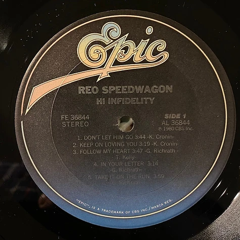 REO Speedwagon - Hi Infidelity