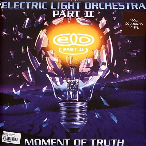 Electric Light Orchestra Part Two - Moment Of Truth Orange Vinyl Edition