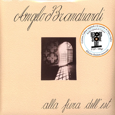 Angelo Branduardi - Alla Fiera Dell'est Record Store Day 2024 Edition