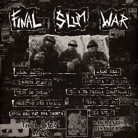 Final Slum War - Agore Fudeu White Vinyl Edition