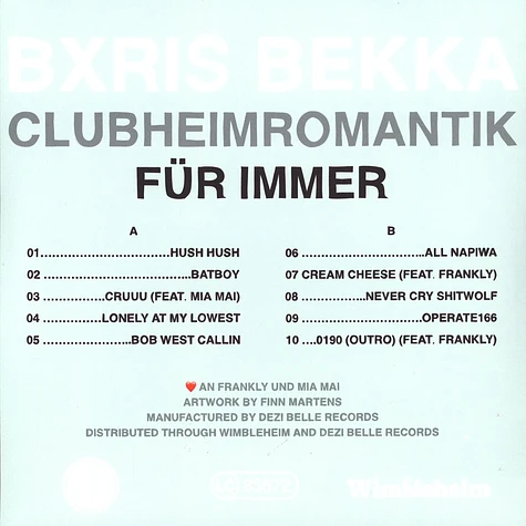 Bxris Bekka - Clubheimromantik Für Immer