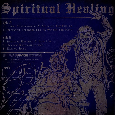 Death - Spiritual Healing - Reissue